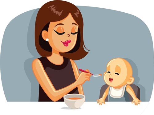 غذا دادن به بچه 