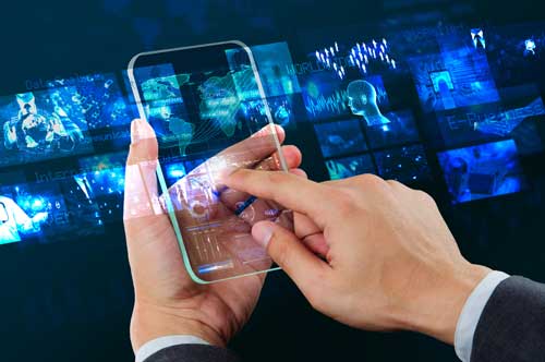 موبایل شفاف