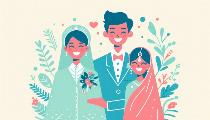 ازدواج یک خانواده هندی