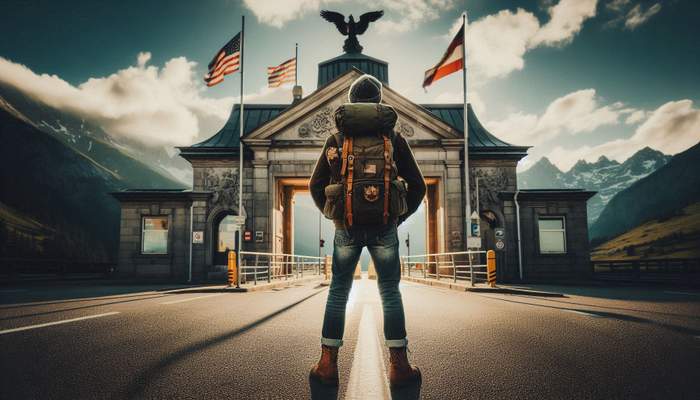 مسافر لب مرز 