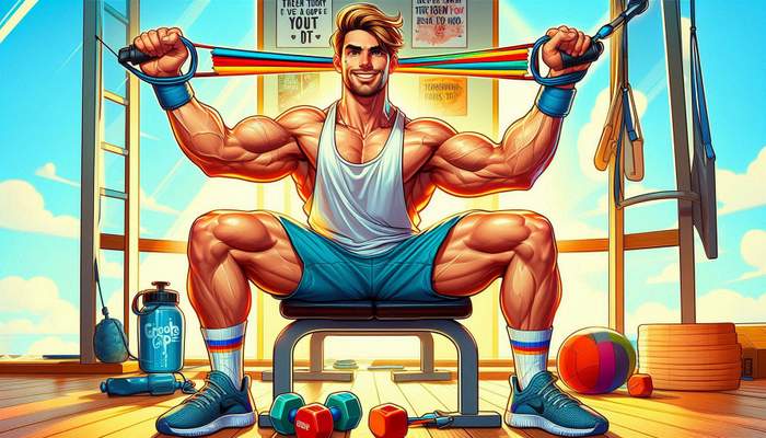 حرکات ورزشی ورزشکار