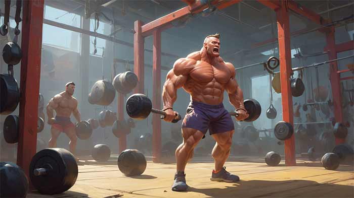 تمرین در باشگاه