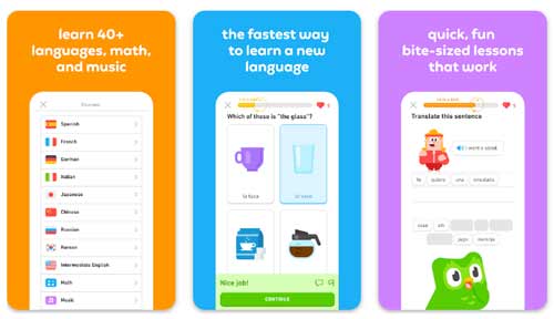 Duolingo:یادگیری زبان با مربی هوشمند