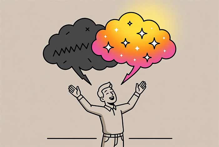 افکار منفی تغییر ذهنیت