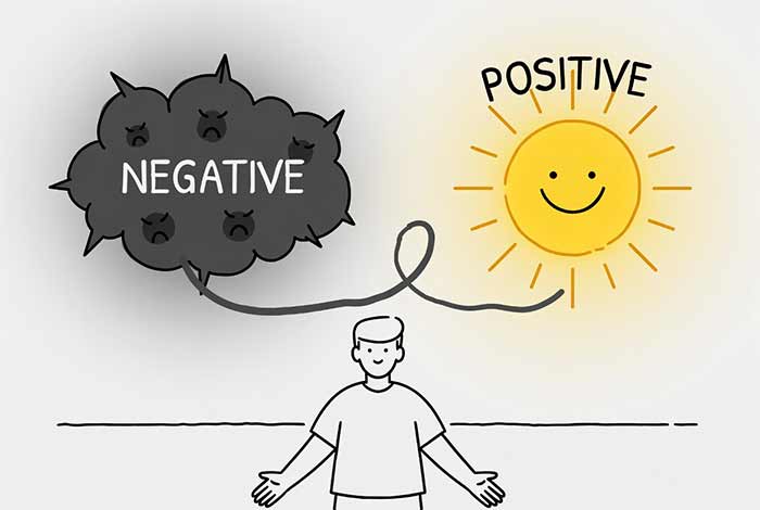 افکار منفی تغییر ذهنیت